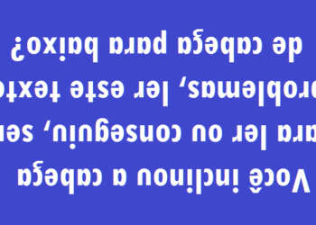 Pensamento ativo ou passivo?