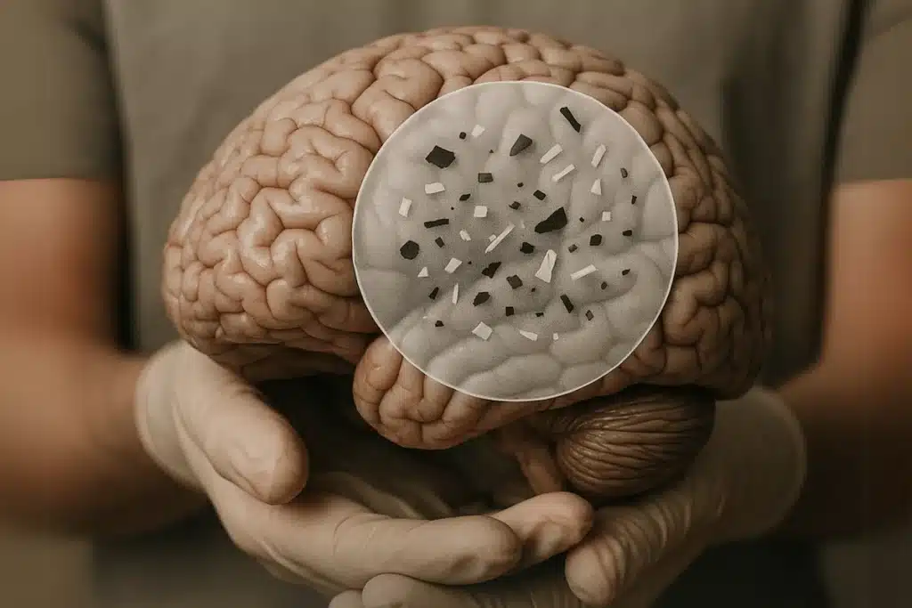 Microplásticos no cérebro humano